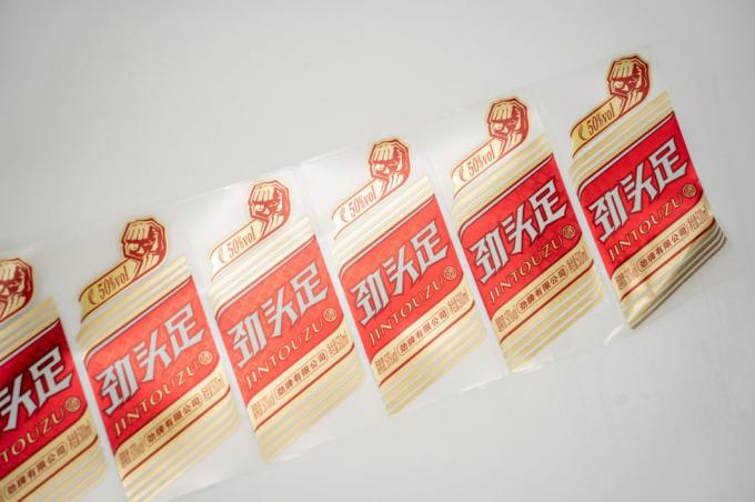 Transparent Sticker Transparent Sticker Maker Custom Logo Stickers Fragile Label Barcode Sticker