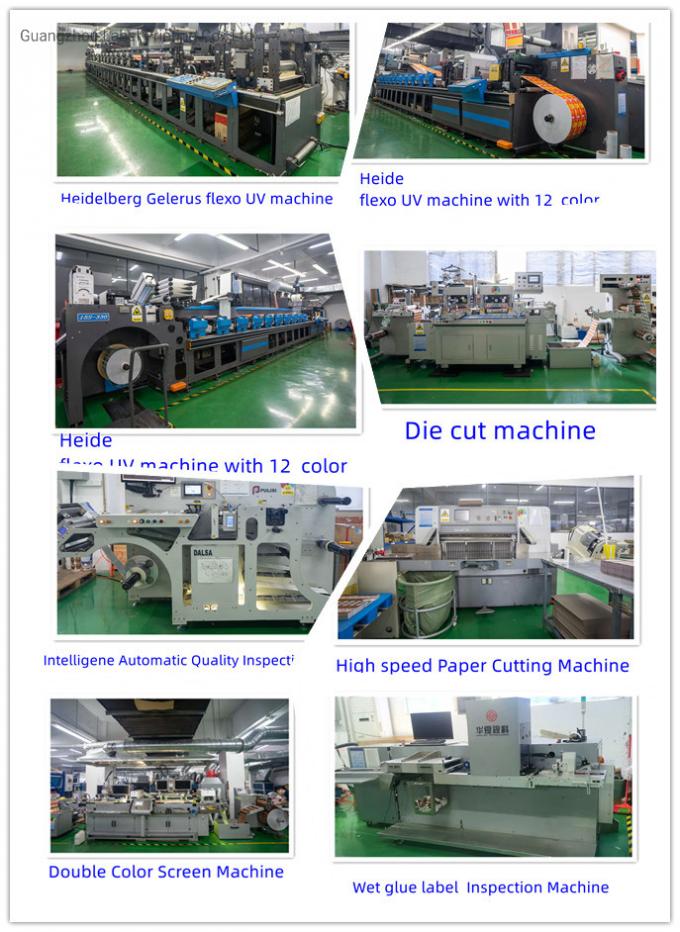Custom Self Adhesive Waterproof Vinyl PVC Die Cut Sticker Logo Label Printing Stickers Packaging Labels