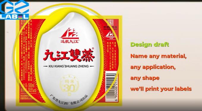 Custom Self Adhesive Waterproof Vinyl PVC Die Cut Sticker Logo Label Printing Stickers Packaging Labels