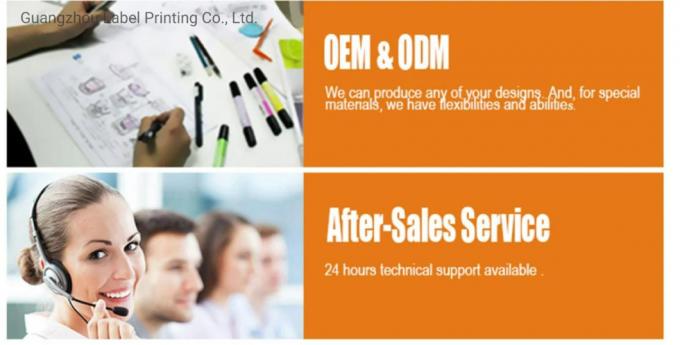Custom Self Adhesive Waterproof Vinyl PVC Die Cut Sticker Logo Label Printing Stickers Packaging Labels