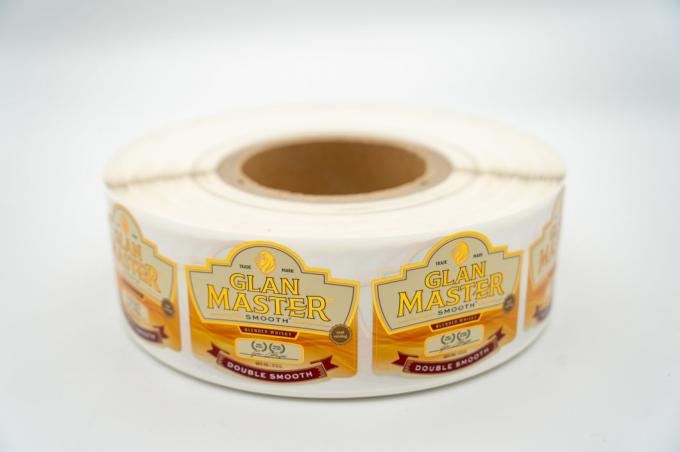 Print House Custom Logo Stickers with Full Color Print in Rolls