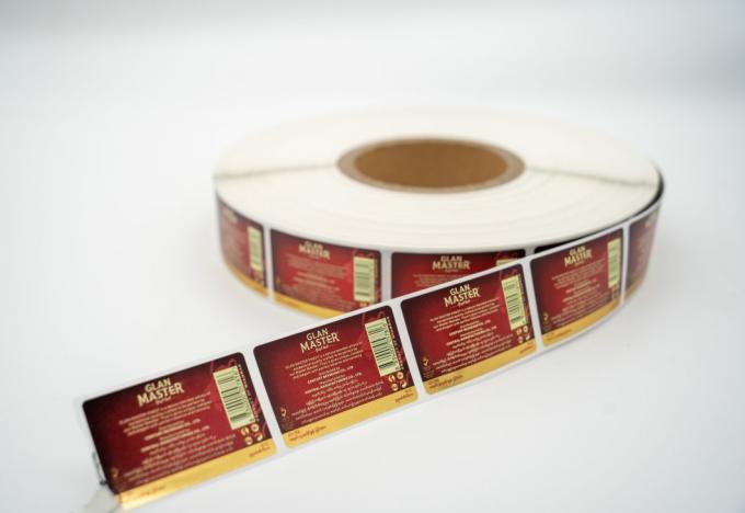Print House Custom Logo Stickers with Full Color Print in Rolls