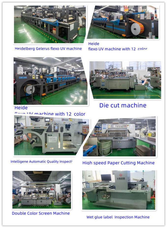 Hot Sales Waterproof Self-Adhesive Label Whisky Label