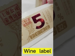 Transparante op maat gemaakte kaarsenetiketten Naam Tag Stickers Etikettenprinten Sticker