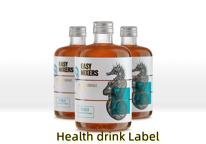 Gepersonaliseerd etiket voor gekleurde adresetiketten grote vinyl sticker Print metaal kleeflabel