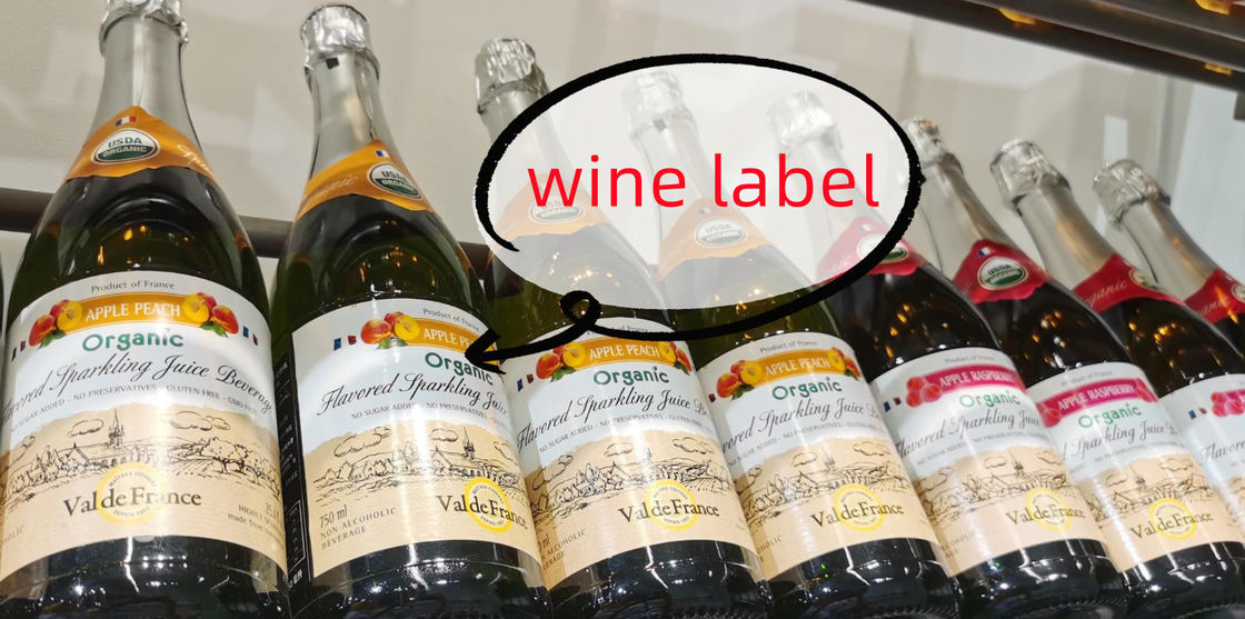 Zelfklevende kerstlabels Dymo aangepaste bedankt labels Deze Side Up Sticker