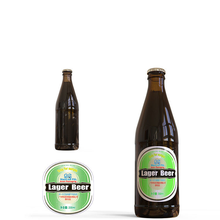 Kleefkleppen voor bierflessen Op maat gemaakte etiketten voor bierflessen voor drankverpakkingen