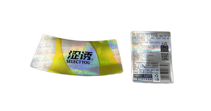Gepersonaliseerd natte lijmlabel voor aangepaste branding en marketing