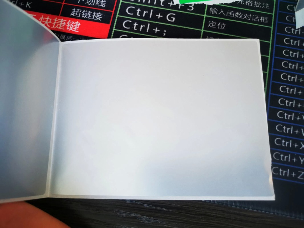 Transparent Anti-Counterfeiting Tamper-Evident Heat-Resistant Adhesive Label Sticker for Secure Packaging