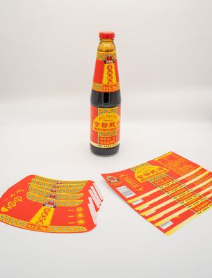 Gepersonaliseerd natte lijmlabel voor dranken Label aromatiseringslabel Juice label Label van drank