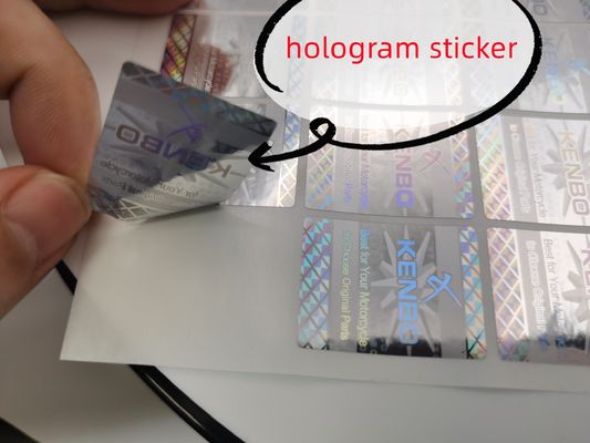 Op maat gemaakte etiket stickers zijn perfect voor hologram stickers wisselbaar QR code label