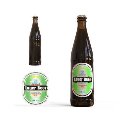 Aangepaste Etiketsticker voor Drankverpakkingen Professioneel met Materialen en Aanpasbare Ontwerpen voor B2B-Kopers