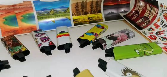 Eco-vriendelijke sticker op wijnflessen