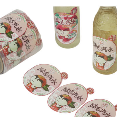 Gepersonaliseerd etiket Transparante etiket voor drankflessen Label Kleefmerk