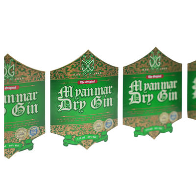 Waterdicht en traanbestendig zelfklevend etiket voor flessen en potten
