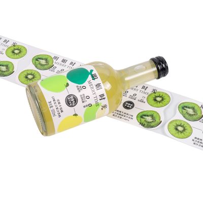 Afdrukken van krimpsleeve etiketten voor verschillende grootte drank etiketten