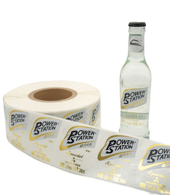 Wijn Alcoholische dranken Flesse etiketten Zelfklevend Etiket Waterfles Stickers Printing Sticker