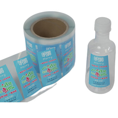 Waterdicht en duurzaam zelfklevend etiket voor smaakflessen Glanse/matte afwerking en diverse materialen