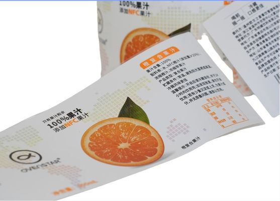 Op maat gedrukte drankflessen Etiketten labelsticker fabrikant