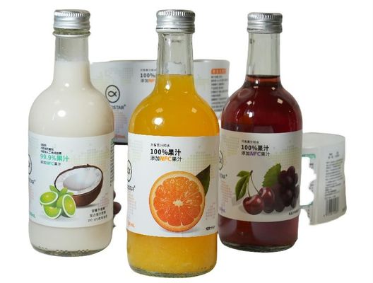 Vloeibare lijmlabel voor waterdichte verpakkingen met gepersonaliseerde ronde rol