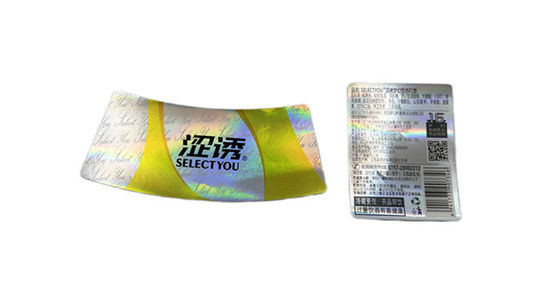 Gepersonaliseerd natte lijmlabel voor aangepaste branding en marketing