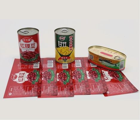 Gemakkelijk aan te brengen en te verwijderen Liquid Refreshment Label Paper Material Perfect'Vereisten