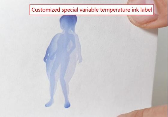 Speciale inktlabels verdwijnen in de hitte